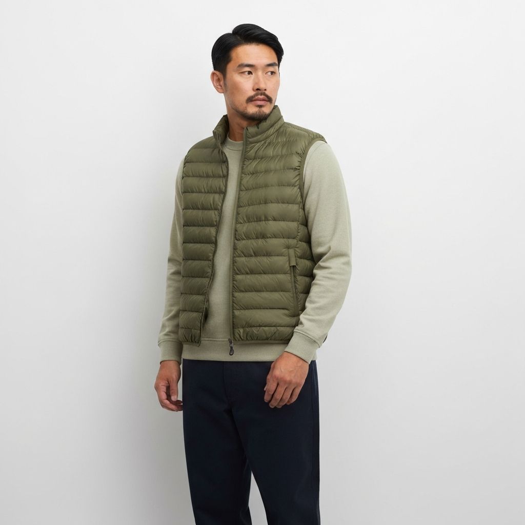 경량 패딩 베스트
